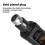 2X UHF XLR Adapter System Wireless Microphone Transmitter Receiver System for Dynamic Microphone Guitar Audio Mixer 8