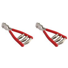 2X Stringing Machine Starting Professional Universal Wide Starting Clamp for Tennis Badminton Racket Red