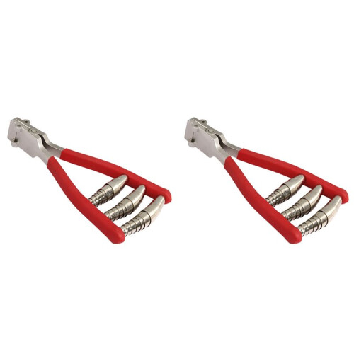 2X Stringing Machine Starting Professional Universal Wide  Starting Clamp for Tennis Badminton Racket Red 1