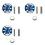 3X MT6835 Magnetic Encoder 21bit High Precision 4-Wire SPI AB16384 Pulse SPI ABZ Mode for Stepper Brushless Motor 1