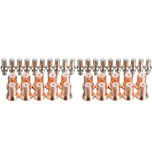 40 Stuks IPT-60 PT-60 IPT-40 PT40-Elektrode 52582-Mondstuk 51313P Geschikt voor Plasmasnijderbranderverbruiksartikelen, Mondstuk 1,1 mm (60 A)