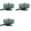 3X para LANNRC 1505  3750KV 4S Motor Sem Escova 3-6S Lipo para Drones de Longa Distância de 3-4 Polegadas OddityRC XI25 1