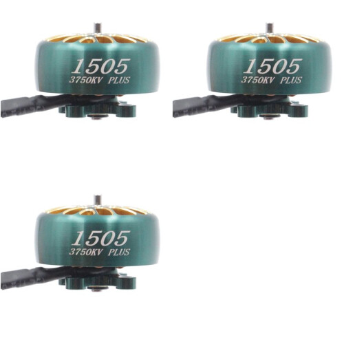 3X para LANNRC 1505  3750KV 4S Motor Sem Escova 3-6S Lipo para Drones de Longa Distância de 3-4 Polegadas OddityRC XI25
