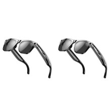 2X Gafas Inteligentes 4K HD con IA, Gafas Fotocromáticas, Grabación de Video, Llamadas , Reproductor de Música, Gafas para Traducir