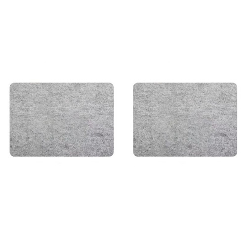 2pcs 17 Polegadas X 13,5 Polegadas Tapete de Lã Feltrada Tapete de Passar Roupa Almofada Cobertor para Quilter, Costura, Suprimentos de Quilting