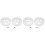 4X Handle Controller Button Panel Cover for Meta Quest 3 Controller Grips Protective Transparent Cover Anti Scratch 1