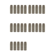 15AK Coating Protection Nozzle Non-Stick Welding Slag European Airless Gas Protection Machine Protective Sleeve 25pcs
