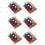 6X 400W Speaker Crossover 2 Way High-Low 4-16 Ohm Frequency Divider for Speaker 2