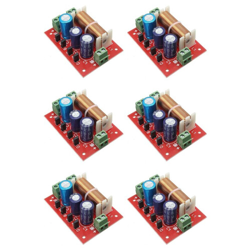 6X 400W Speaker Crossover 2 Way High-Low 4-16 Ohm Frequency Divider for Speaker