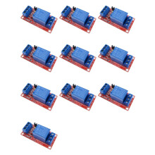 10X One 1 Channel 5V Relay Module Board Shield for with Optocoupler Support High and Low Level Trigger