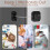 Refrigerator Lock, Combination Lock for Refrigerator Cabinets, Drawers, Heavy Duty Fridge Lock, Safety Lock 4 Pack 5