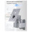 2X Wall-Mounted Bracket Face Recognition Machines Access Control Multi-Angle Adjustment Universal Aluminum Alloy Base 6