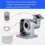 2X Wall-Mounted Bracket Face Recognition Machines Access Control Multi-Angle Adjustment Universal Aluminum Alloy Base 7