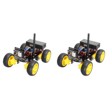2X 4WD  Robot Car ESP32 Camera Wifi Automation Kit for  Programming ESP Robot with Antenna