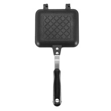 Grilled Sandwich Panini Maker,Bread Toast Breakfast Machine,Hot Sandwich Pan,Nonstick Aluminum Flip Pan,Kitchen Tool