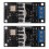 2X Módulo Dimmer CA Módulo Dimmer de Lâmpada CA e Motor 1 Canal 3,3 V/5 V Lógica 4 8 A-400 V 1