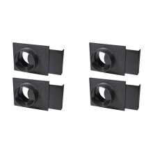 70108 4 Inch Dust Collector Blast Gate for Dust Collector, Dust Collection Fittings (Pack of 4)
