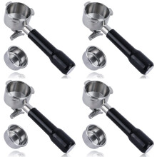 4pcs 54mm Portafilter for BES870XL, BES870BSXL, BES878BSS, BES880BSS,Stainless Portafilter Filter Holder