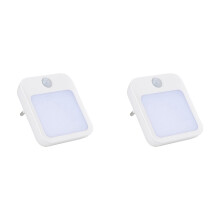 2X Motion Sensor LED Night Light Lamps Children'S Night Light LED Night Lamp EU Plug