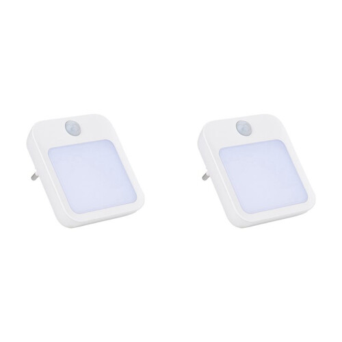 2X Motion Sensor LED Night Light Lamps Children'S Night Light  LED Night Lamp EU Plug