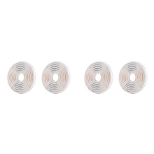 4x Aktivkohlefilter für Haustiere, für Trinkbrunnen für Katzen, Runder Filter, Ersatz, 2 L, Wasserspender für Katzen und Hunde