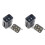 2X 12V 6X18650 Battery Box LED Light Battery Holder with Cable USB/ Dual Interface Waterproof Battery Box 1