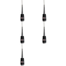 5X Details of the New Silver UHF 400-470 MHz 200W 5.5dB SL-16 PL-259 Mobile Car Radio Antenna
