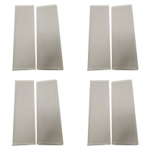 8 Peças para Unidade de Ventilação Zehnder ComfoAir Q350 Q450 Q600 G4 F7 Filtro de Ar, para Zehnder Comfoair Q 350/450/600