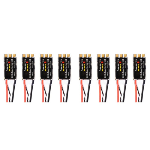 8PCS 30A ESC BLHeli-S Electronic Speed Controller Support DSHOT600 for FPV RC Drone Multicopter Quadcopter