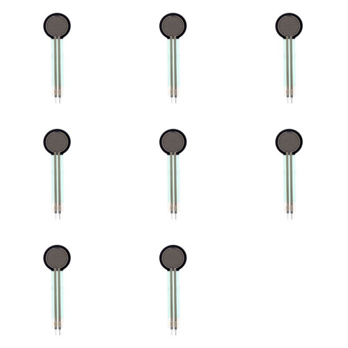 8X FSR402 Resistive Thin Film Pressure Sensor Pressure  Long Tail Force Sensitive Resistor