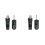 2X UHF Microphone Wireless Converter XLR Transmitter and Microphone Receiver for Dynamic Condenser Microphone Universal 1