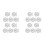 20 PCS 63mm Pipe Clip- Dial Thermometer Temperature Round Plate Gauge with Spring,Range 0-120, Aluminum Case 1