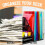 48Pack Plastic Envelopes with Snap Closure, Plastic File Folders for Documents A4 Clear Envelopes Folders,File Bags 4