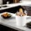 Kitchen Cutlery Organizer Knife Stand Storage Holder Separate Spoon Fork Chopstick Kitchenware Cooking Tool Bucket White 1