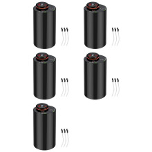5X Vattenlös Diffusor för Eterisk Olja med 3 Dimlägen, 4 Timers, 7-Färgs LED - Aromaterapidiffusor