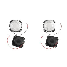 4 Peças 4ohm Vibro Alto-Falante de Baixa Frequência Bass Shaker Woofer Amplificado para Assento de Carro Sistema Hifi Almofadas de Home Theater