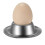 Egg Cup Holder Set of 2 Pack,Stainless Steel Egg Cups Plates Tableware Holder for Hard Soft Boiled Egg,Kitchen Display 5