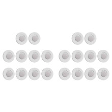 20PCS Magnetic Remote Control Holder Wall Mount Adhesive TV/Air Conditioner Storage Hooks Home Organizer Hooks