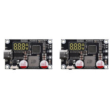 2X 45W 2-6S Snabbladdning Mobil Strömmodul PD QC Snabbladdare DIY-Kretskort Stöder Litiumbatteri Typ-C