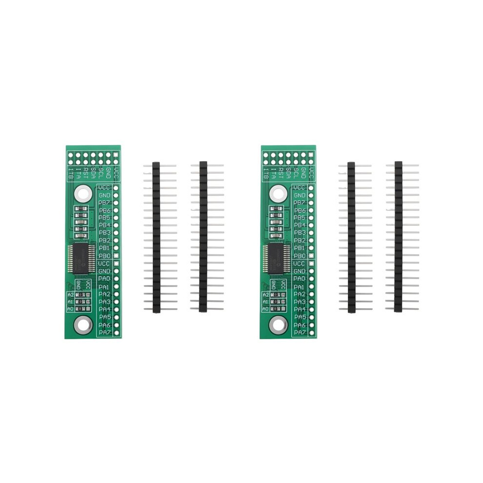 2X 16-Ch Io Expansion Pin Module Board I2c Interface Iic Input Output Mcp23017-E/Ss For Computer Game Console 4712801185508