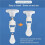 4x  E27 PIR Motion Sensor Light Bulb Socket Adapter Auto /Off with  Induction and Adjustable Infrared 4