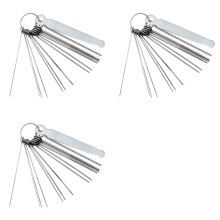 3X Ensemble de Limes à Aiguiser pour Guitare et Piano, pour Affûter et Approfondir les Rainures des Cordes, Outil de Réparation de Guitare
