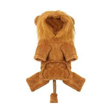Disfraz de Perro León Ropa para Mascotas para Fiesta Simulación León Mascotas Trajes Cosplay León Sudadera con Capucha Disfraz de Gato para Fiesta