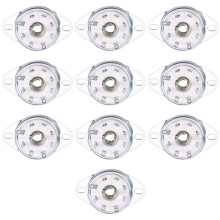 20pcs 8PIN K8A Octal Tube Socket Ceramic Valve Base for EBL21 ECH21 4P1S 5B254 7N7 4J1S