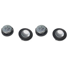 2X Minialtavoz de 28 mm con Rango Completo de Neodimio de 4 Ohmios y 3 W para Cine en Casa.