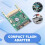 Compact Flash CF to Serial ATA  Adapter Converter 6