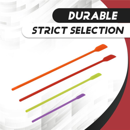 Silicone Spatulas, 8 Pack Small Silicone Makeup Spatulas Last Drop Spatula Scrapers  Jar Scraper for Kitchen 2