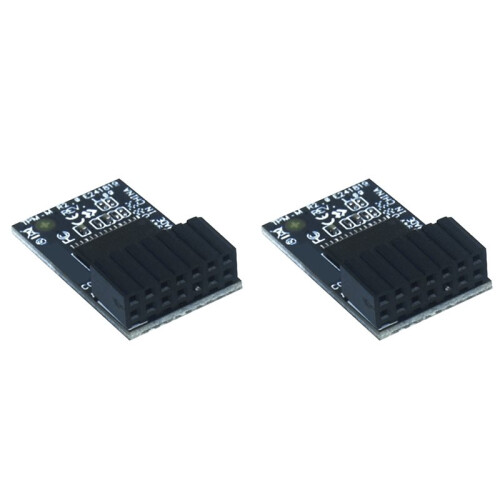 2X TPM-M R2.0 TPM Extension Module for  Hardware Security Chip Module 14-1Pin Trusted Platform Board for Motherboard