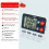 2X Digital Kitchen Dual Group Cycling Timer Three Timing Options,Mute/Turn Off Memory Function Timer 6