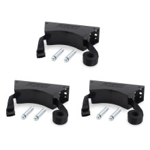 3X Propane Tank Holder, Gas Cylinder Holder, Cylinder Wall Mounted Bracket, Gas Cylinder Holder for Rv Water Softener